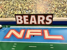 Tudor Electric Football Chicago Bears Magnetic End Zone Team Name