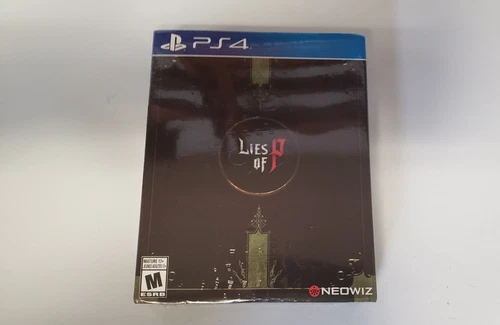 NEW Lies of P Deluxe Edition, Gamestop Exclusive, PS4, Playstation 4, SEALED