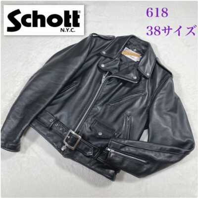 Schott NYC Perfecto ダブルライダースジャケット 38 s-l400.jpg