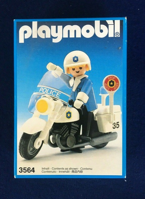 playmobil police motorcycle