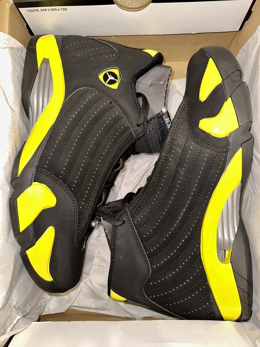 Air Jordan 14 Retro Thunder black/vibrant yellow-white Air Jordan 14 Retro Thunder black/vibrant yellow-white