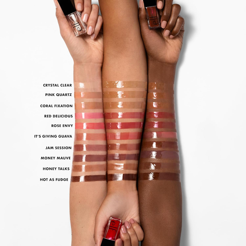 Nourishing Glow Reviver Lip Oil - Vegan Rose Envy, High-Shine Finish - Picture 5 of 12