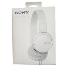 Sony MDR-ZX110 Ear-Pad On the Ear Headband Headphones - White