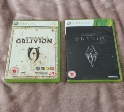 Xbox 360 Spiele: The Elder Scrolls IV Oblivion & The Elder Scrolls Skyrim