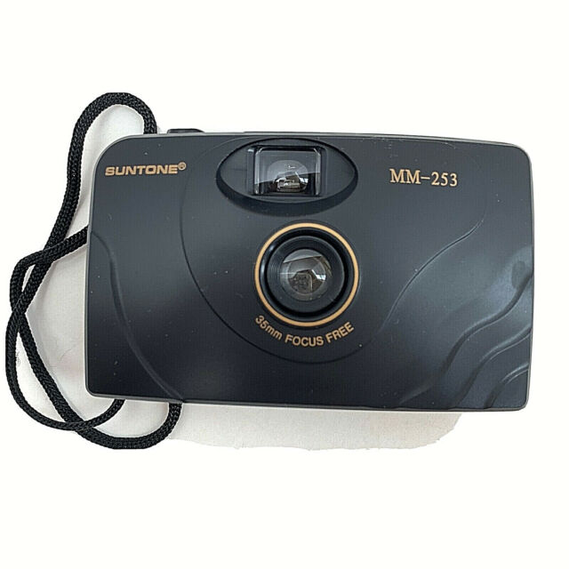 Suntone MM-253 35mm Focus Free Film Camera Point and Shoot photography new black