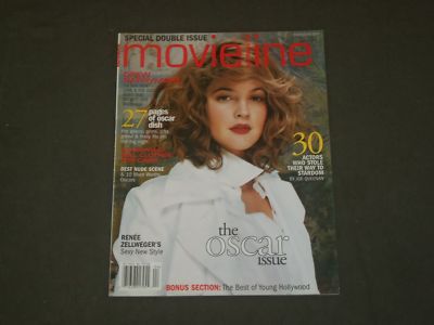 2003 MARCH/APRIL MOVIELINE MAGAZINE - DREW BARRYMORE COVER - B 1195
