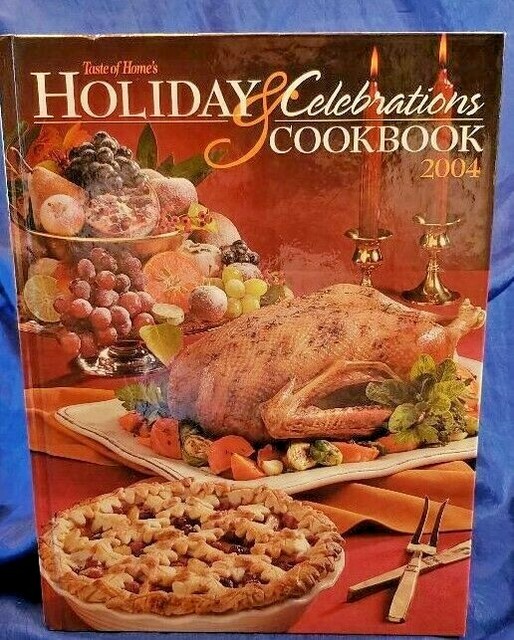 Taste of Home Holiday Celebrations Cookbook 2004 Hardcover eBay