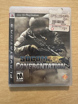 Socom US Navy Seals: Confrontation For PlayStation 3 PS3 Game