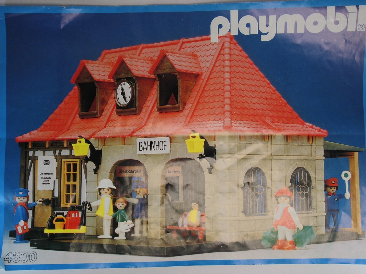 Playmobil 6343 pas cher, Quai de gare