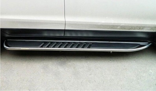Fixed Running Boards Fits for MG ZS 2020-2024 Side Step Nerf Bar 2PCS Black - Picture 4 of 16