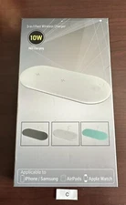 Smart Fast 3 in1 QI Wireless Charger Dock Station Accessoryfor Apple Watch