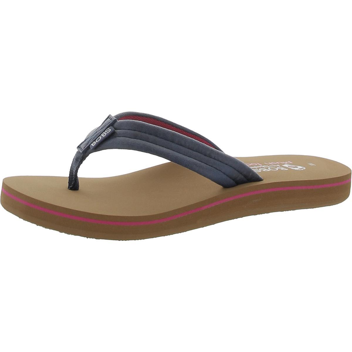 Женские шлепанцы для бассейна Sunset Blue от Skechers, 6 средних размеров (B,M) BHFO 4612