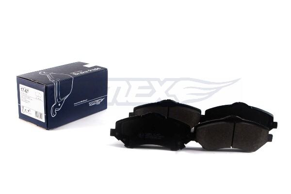 Tomex Brakes BremsbeläGe Bremsbelegsatz Vorne FüR Jeep Wrangler III-image
