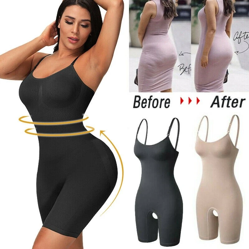 Womens Tummy Control Slimming Shapewear Plus Size Waist Trainer