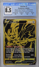 Zacian V Promo SWSH076 - UPC Pokemon Graded CGC NM/Mint+ 8.5