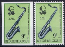Belgium, 1973, COB 1684 Imperforated+Perf: €13,00, Musical Instruments, MNH