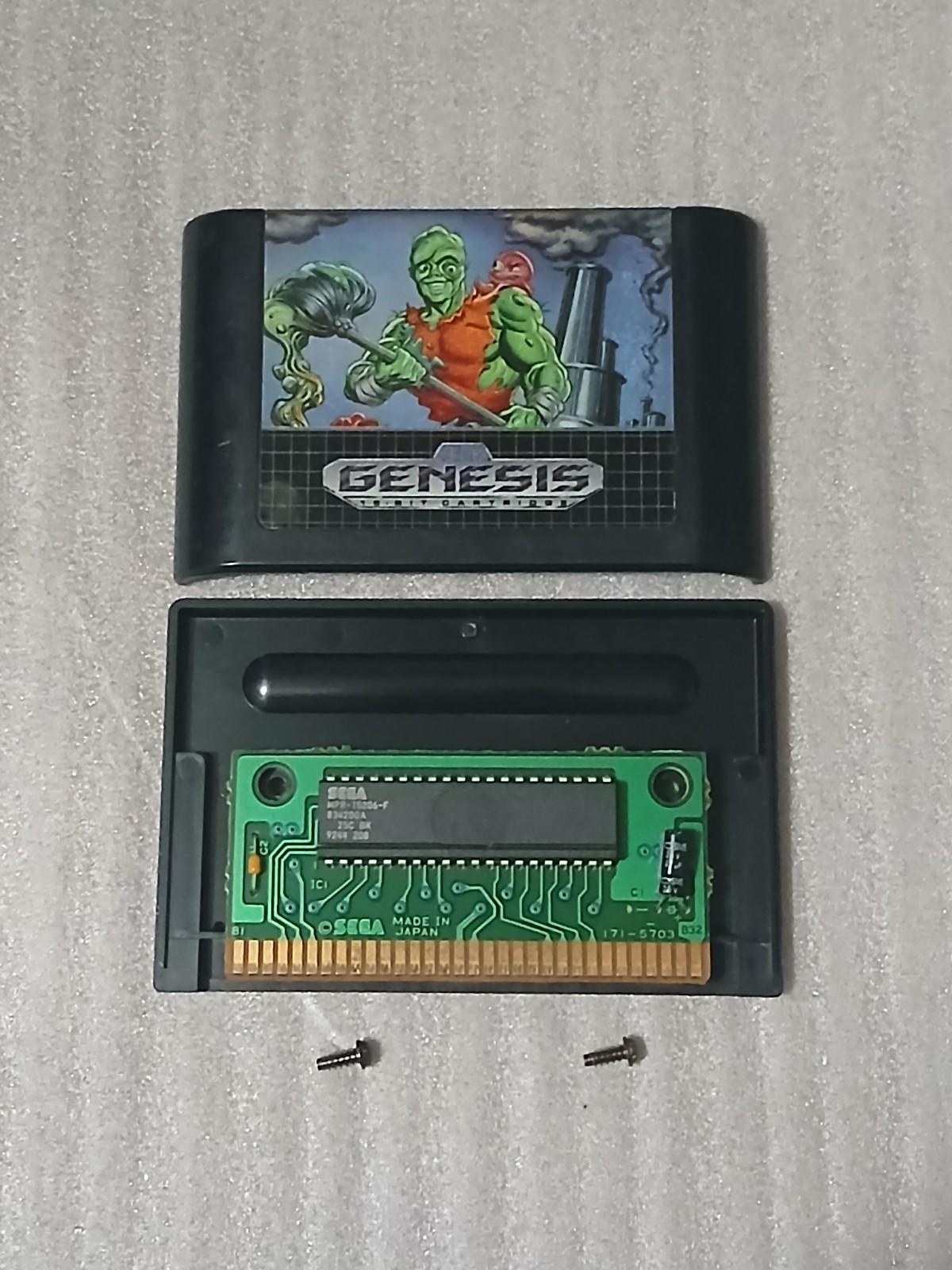 Toxic Crusaders Sega Genesis Authentic Clean Tested See Read Cart Only
