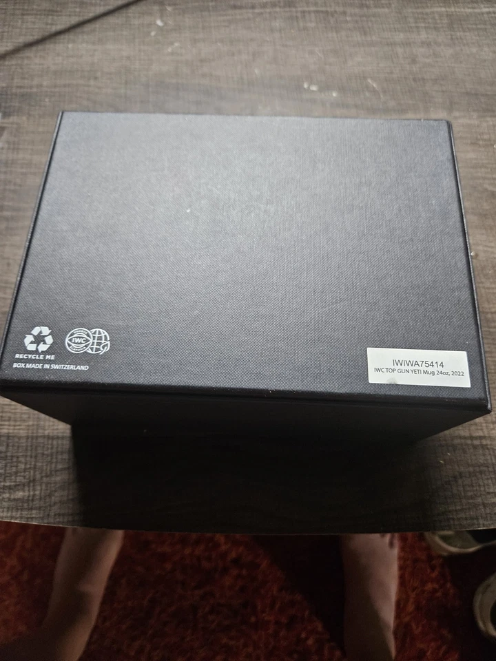 IWC Top Gun Box For YETI Mug. Box Only With Incerts. - Image 2 of 4