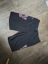 Volcom 1/4 Way Stretch Boardies Pure Function Hawaii surf Skate Board Shorts 38