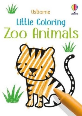 Kirsteen Robson Little Coloring Zoo Animals (Taschenbuch) Little Coloring