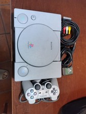 Sony PlayStation 1 Console Complete With Joysticks And Wires And Memory Cards