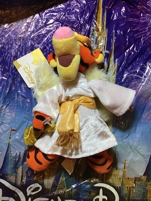 Disney Store Mini Bean Bag Choir Angel Tigger 9  Vintage W/tags 