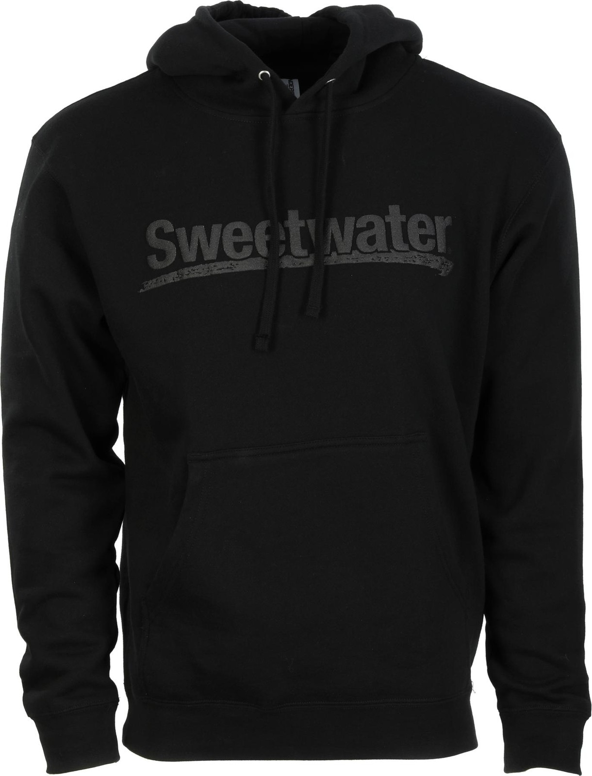 Толстовка-пуловер с 3D-логотипом Sweetwater - Черное на черном средний размер 7890₽