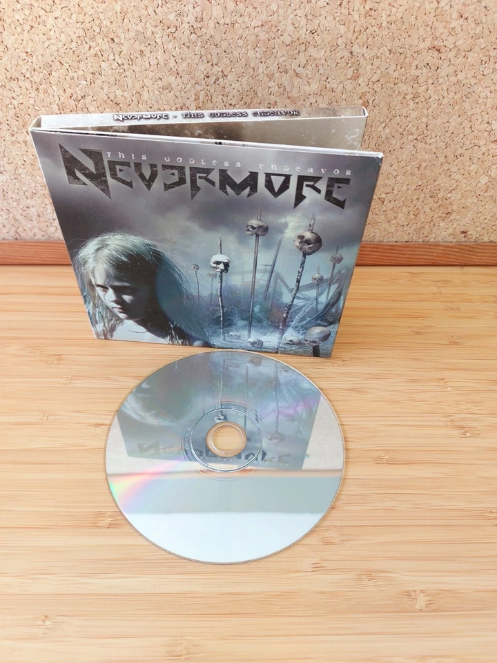 Nevermore-This Godless Endeavor- Fold Out Digipak - Image 4 of 4