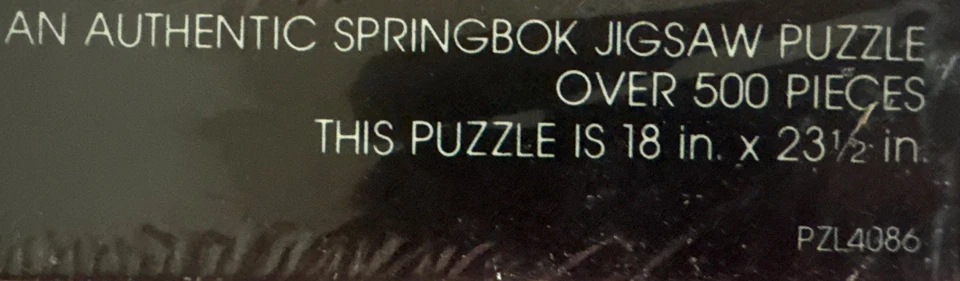 Vintage SPRINGBOK Puzzle "Plantasia" - New in Sealed box! - Image 3 of 4