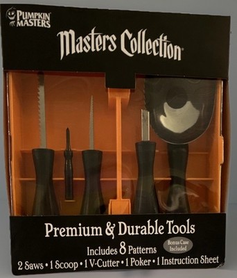   Pumpkin Masters Masters Collection Carving Kit   NEW