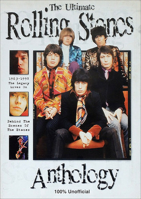 THE ULTIMATE ROLLING STONES ANTHOLOGY 1998 MAGAZINE . MICK JAGGER KEITH RICHARDS