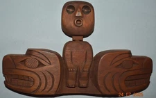 NORTHWEST COAST RITUAL FIGURES, 10"