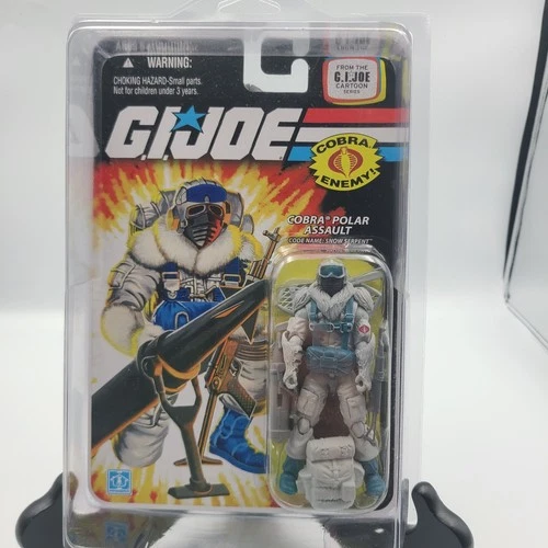Hasbro Joe 25th Anniversary Cartoon Series Cobra Polar Assault: Snow Serpent