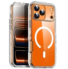 Clear Case For iPhone 17 Pro Max 17 Pro Air MagSafe Shockproof Heavy Duty Cover