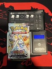 22.08g Heavy - Pokemon TCG S&V - Prismatic Evolution Booster Pack! Semi GOD ?