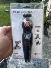 Brand New Manfrotto PIXI Mini Table Top Tripod Black Sealed