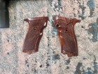 Hi Point Walnut Wood Grips Fits JHP .45 ACP & JCP .40 S&W. Gen 1 AND Gen 2 — photo 2