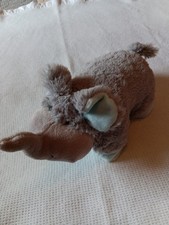 Pillow Pets Pee-Wee Nutty Elephant Plush Toy Stuffed Animal Retired 2010 Gifts