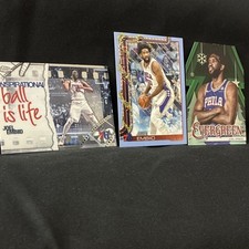 🏀 Topps Joel Embiid 76ers Holiday Mega Basketball 3Card Lot 2025 NBA Base Set