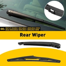 Rear Window Windshield Wiper w/Blade Arm Set Replacement For 2013-2016 Mazda CX5