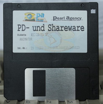 Autodesk Animator Pearl E357 3,5'' Disk (PC, 1991)