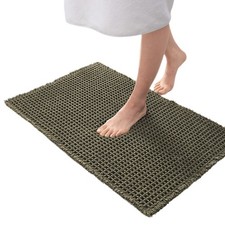 Waffle Rug for Bathroom Entrance, Absorbent Floor Mat, Waffle Floor M8808