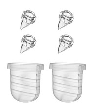 4PCS Duckbill Valves 2PCS Silicone Diaphragm, 4pcs  2pcs Diaphragm