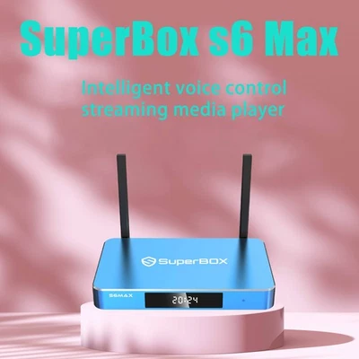 2025 SuperBox S6 Max TV BOX Bluetooth Control Buy Now Fast Shipping