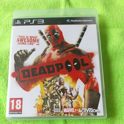 Deadpool PlayStation PS3 Spiel | Marvel Superhero | Selten Retro Klassiker