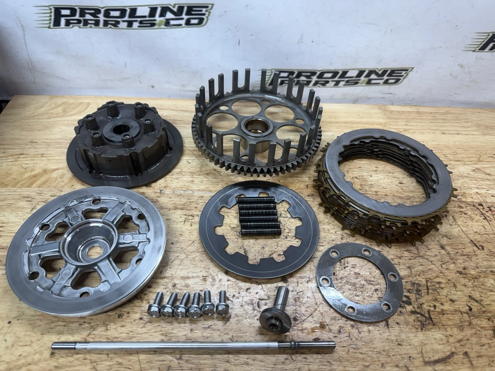 2024 YZ450F Clutch Assembly Complete OEM Basket Plates Hub Springs Yamaha  2023