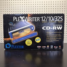 Plextor Plex cd-rw writer 40/12/40s Used external ultra-scsi px-w4012tse