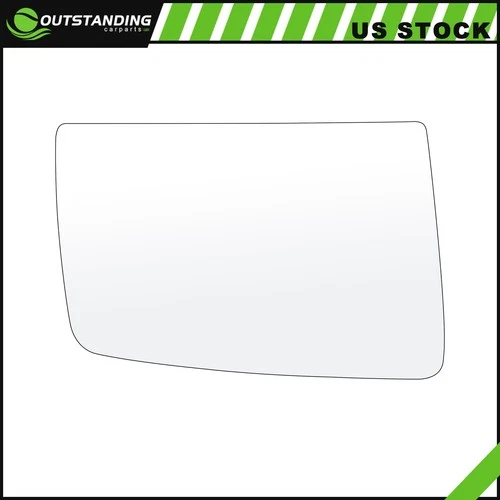 Upper Towing Mirror Glass For 2007-19 Toyota Tundra Sequoia Right Side 1 Piece