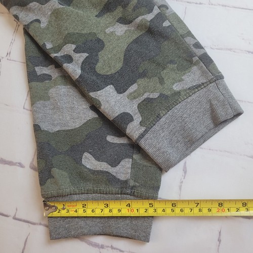 LEE Camo jogger Boys M/ 24" sweatpants Gray Green camouflage Pants grunge skater - Picture 12 of 12