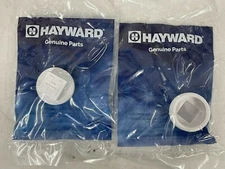 QTY 2 GENUINE Hayward 1.5" Plastic Pipe Plug for Suction Outlets White SPX1051Z1